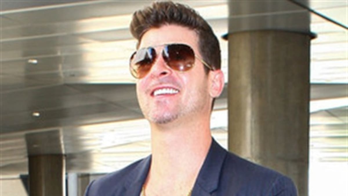El cumpleaños de Robin Thicke