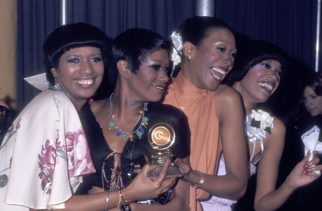 The Pointer Sisters en el Hollywood Palladium en 1976.