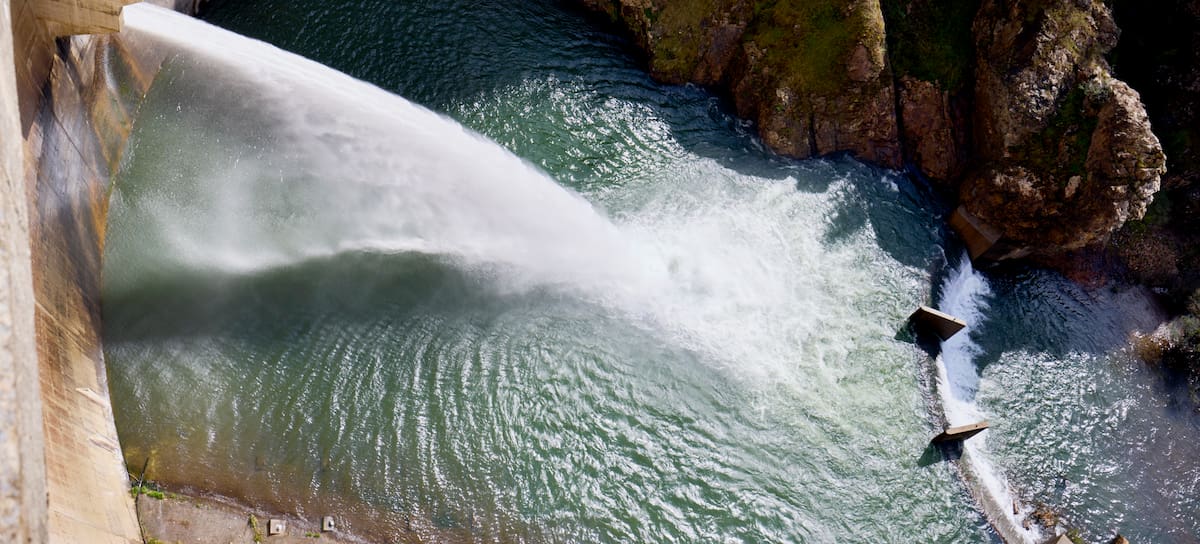 Embalse de Riaño, en León.