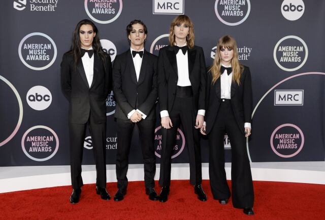 Maneskin en los American Music Awards 2021