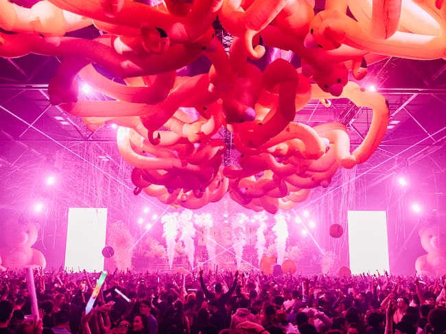 Imágenes de la fiesta Bresh de Nochevieja en Madrid (2023-24)