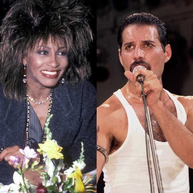 Tina Turner y Freddie Mercury