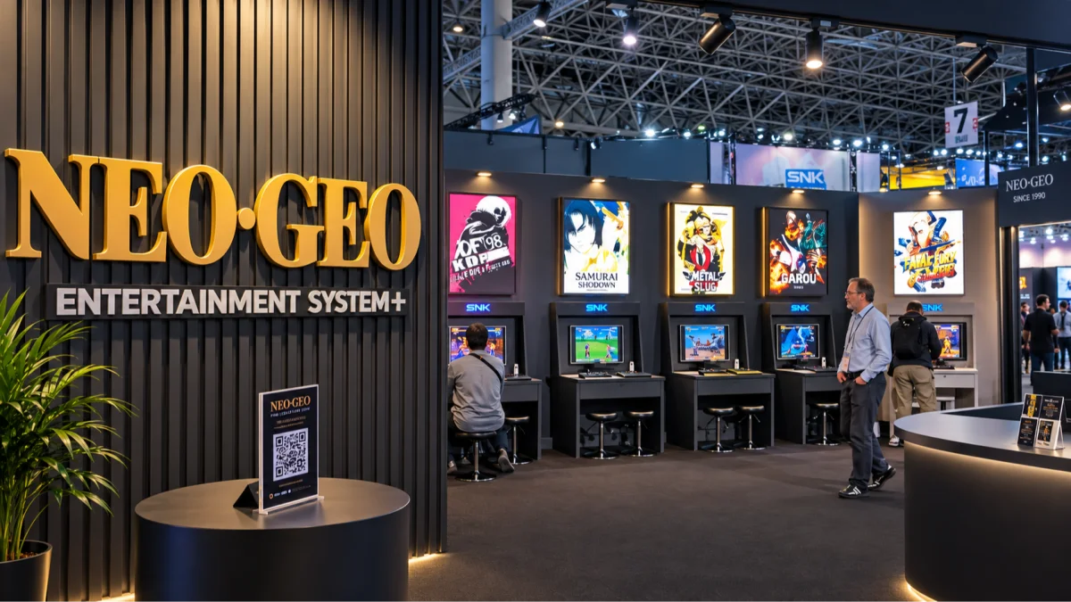 Neo Geo AES+ en el TGS2026