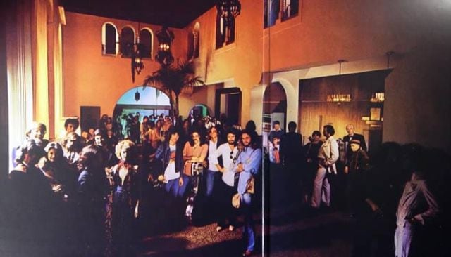 Detalle del disco &#039;Hotel California&#039; de The Eagles&#039;