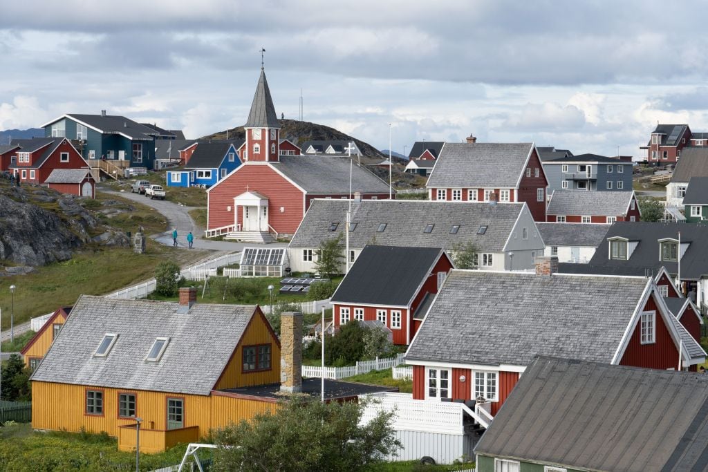 Nuuk, capital de Groenlandia.