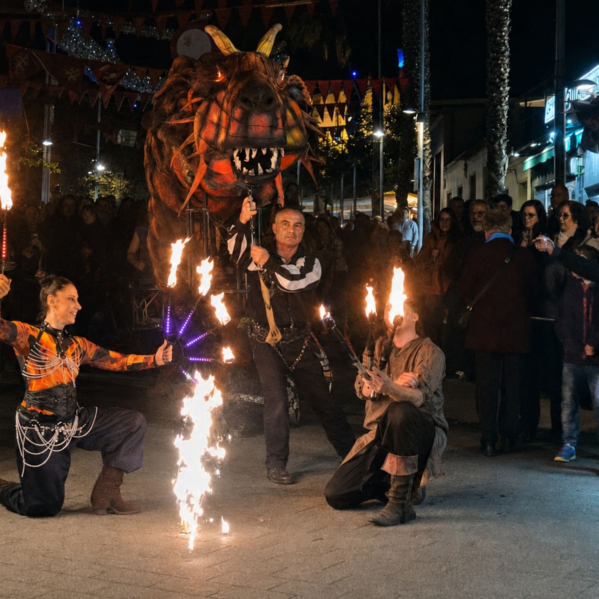 El mayor mercado medieval que está a menos de 1 hora de Madrid con productos artesanales, acrobacias, dragones y desfiles
