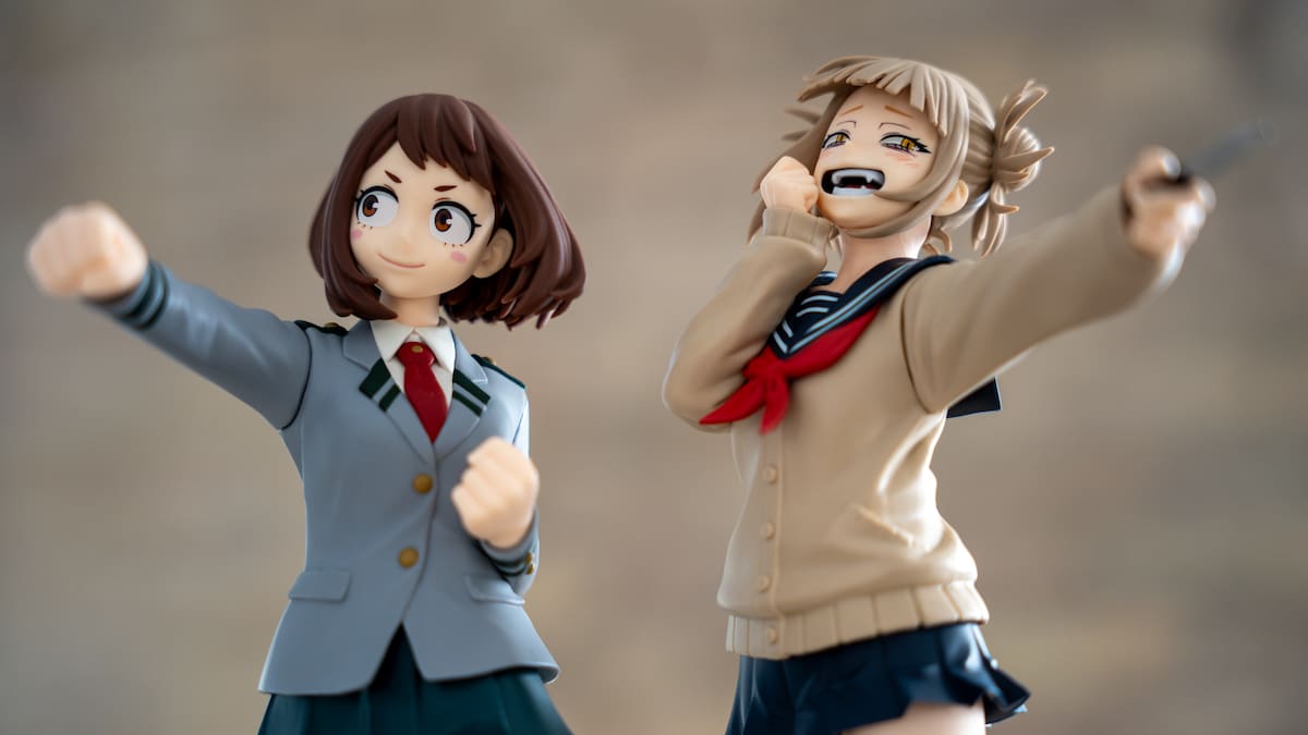 Ochaco Uraraka y Himiko Toga: dos caras de My Hero Academia se estrenan en la línea 'Glitter & Glamours'