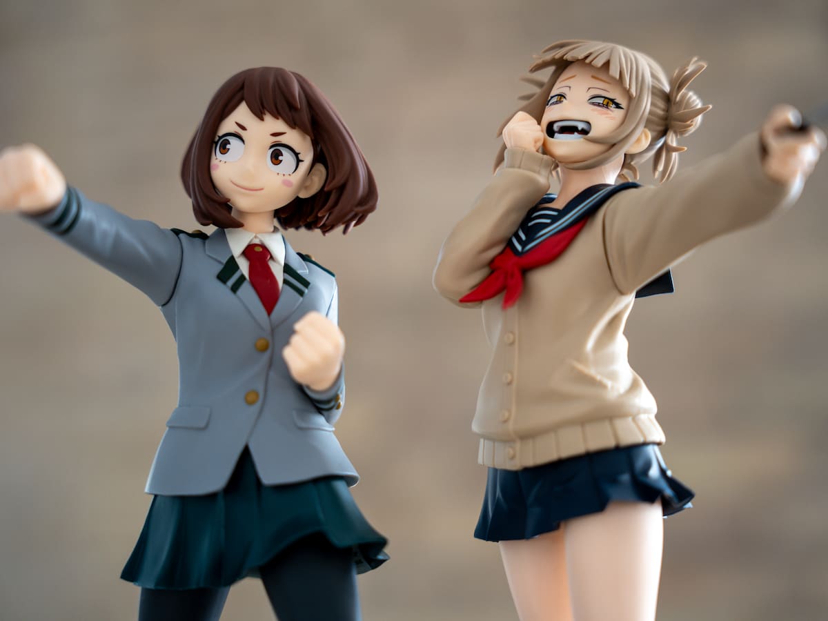 Ochaco Uraraka y Himiko Toga: dos caras de My Hero Academia se estrenan en la línea 'Glitter & Glamours'