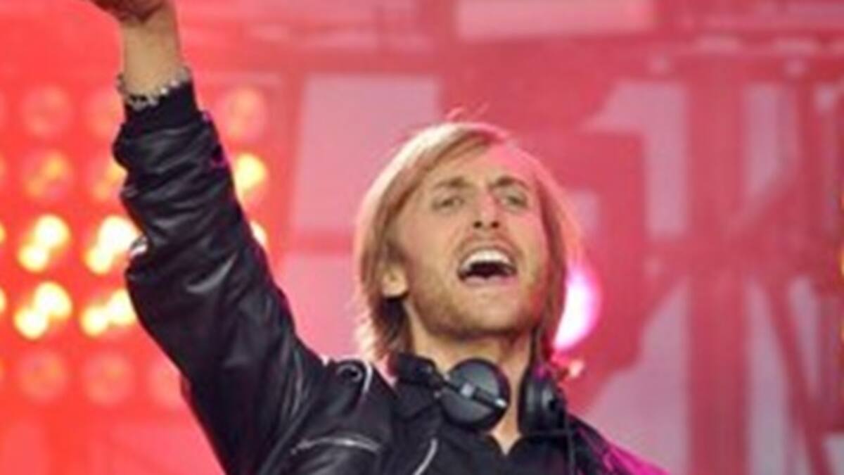 David Guetta tuvo su noche de locura