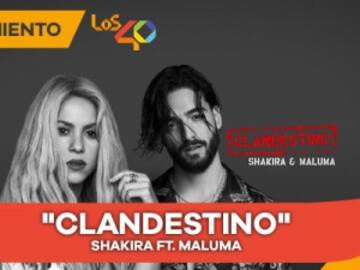 Shakira estrena &#039;Clandestino&#039;, una nueva colaboración con Maluma.