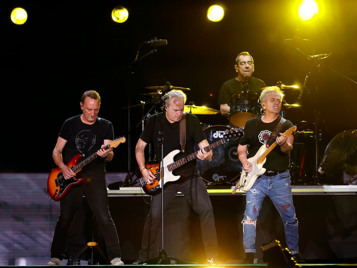 Hombres G presenta el cartel de su nueva película que nos recuerda, irremediablemente, a su disco de 1987