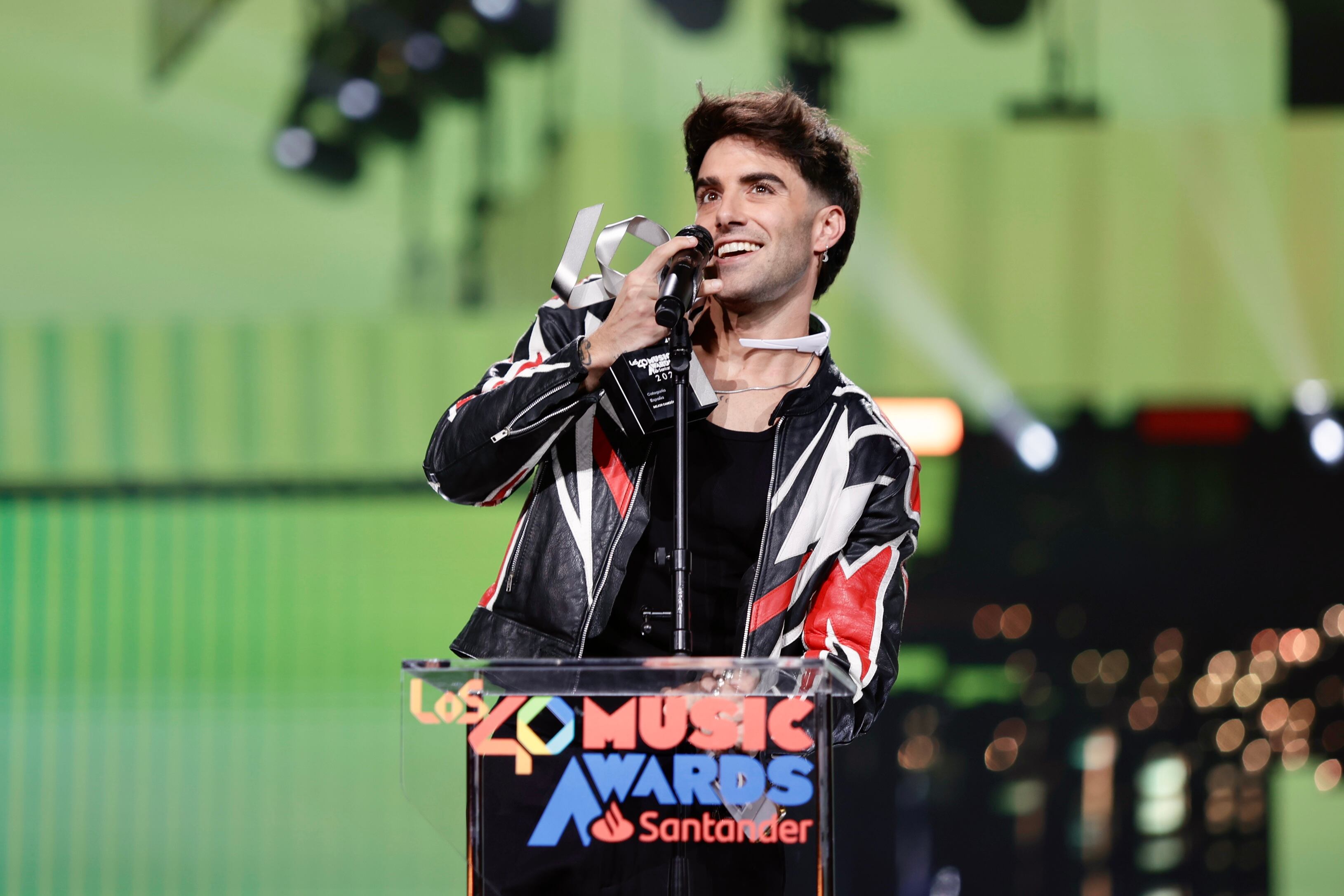 Álvaro de Luna en LOS40 Music Awards Santander 2023 / Foto: Jorge París y Elena Buenavista