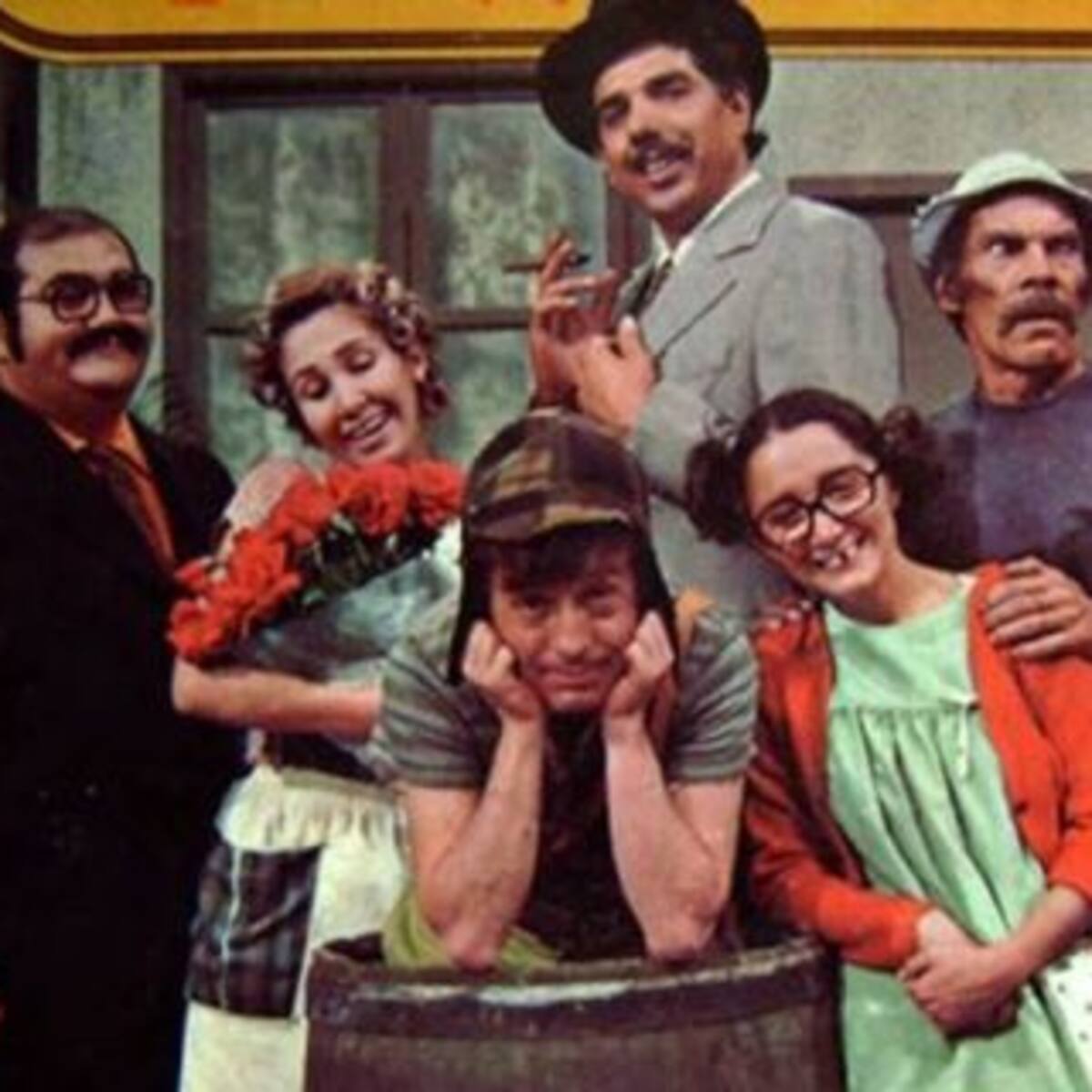 El nieto de “Don Ramón” publicó una foto inédita del elenco de “El Chavo del Ocho”