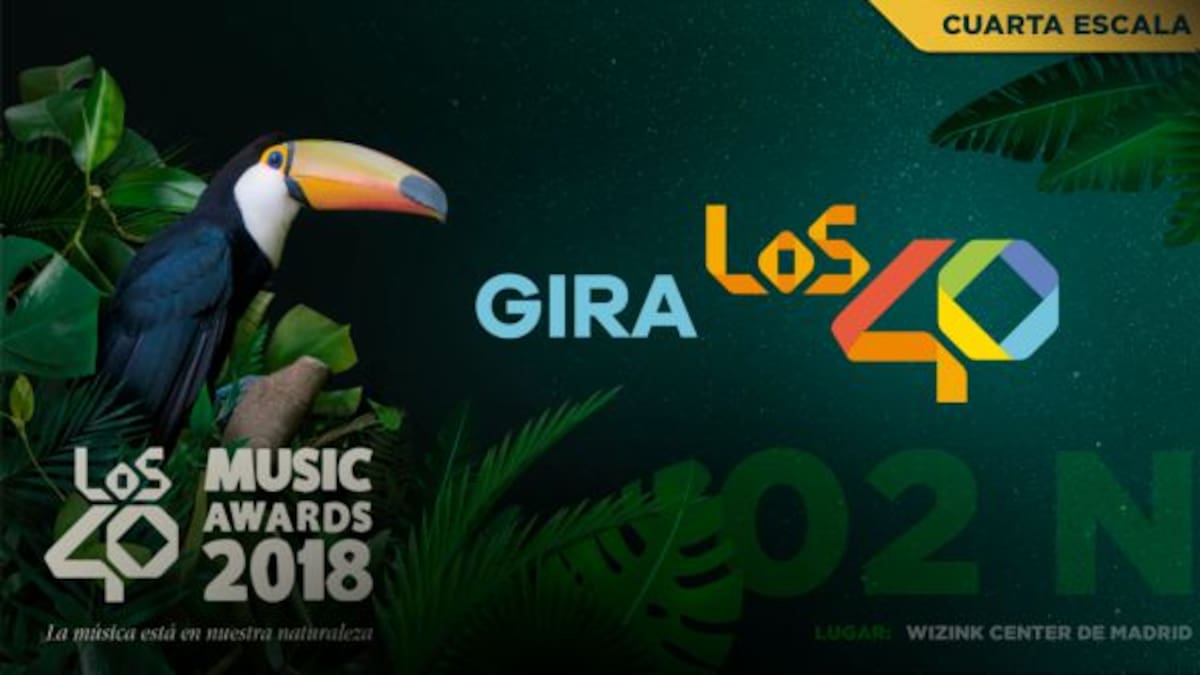 ¡Te llevamos a LOS40 Music Awards en Madrid!
