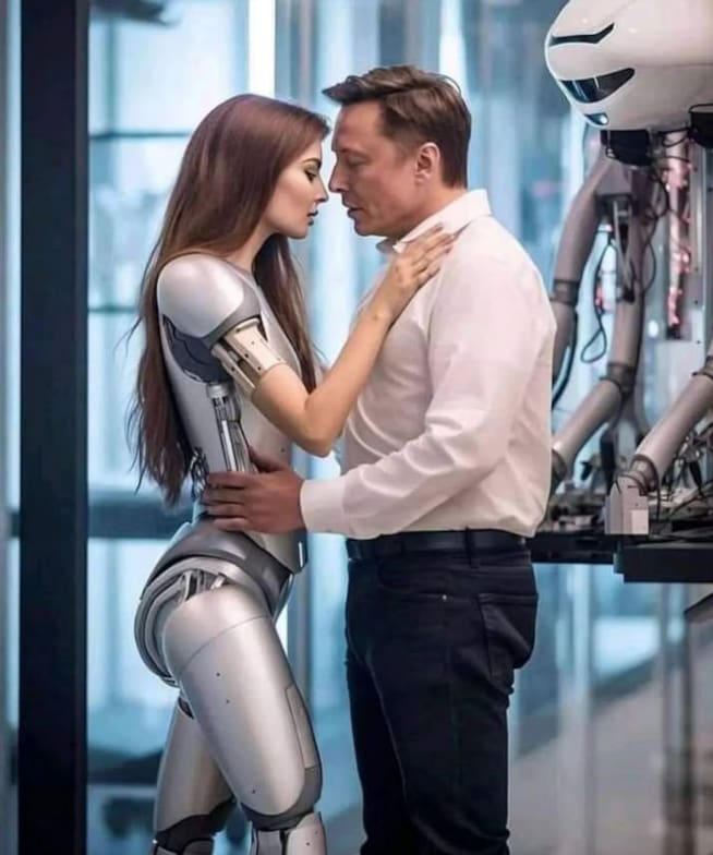 A Elon se le relacionó sentimentalmente con un robot