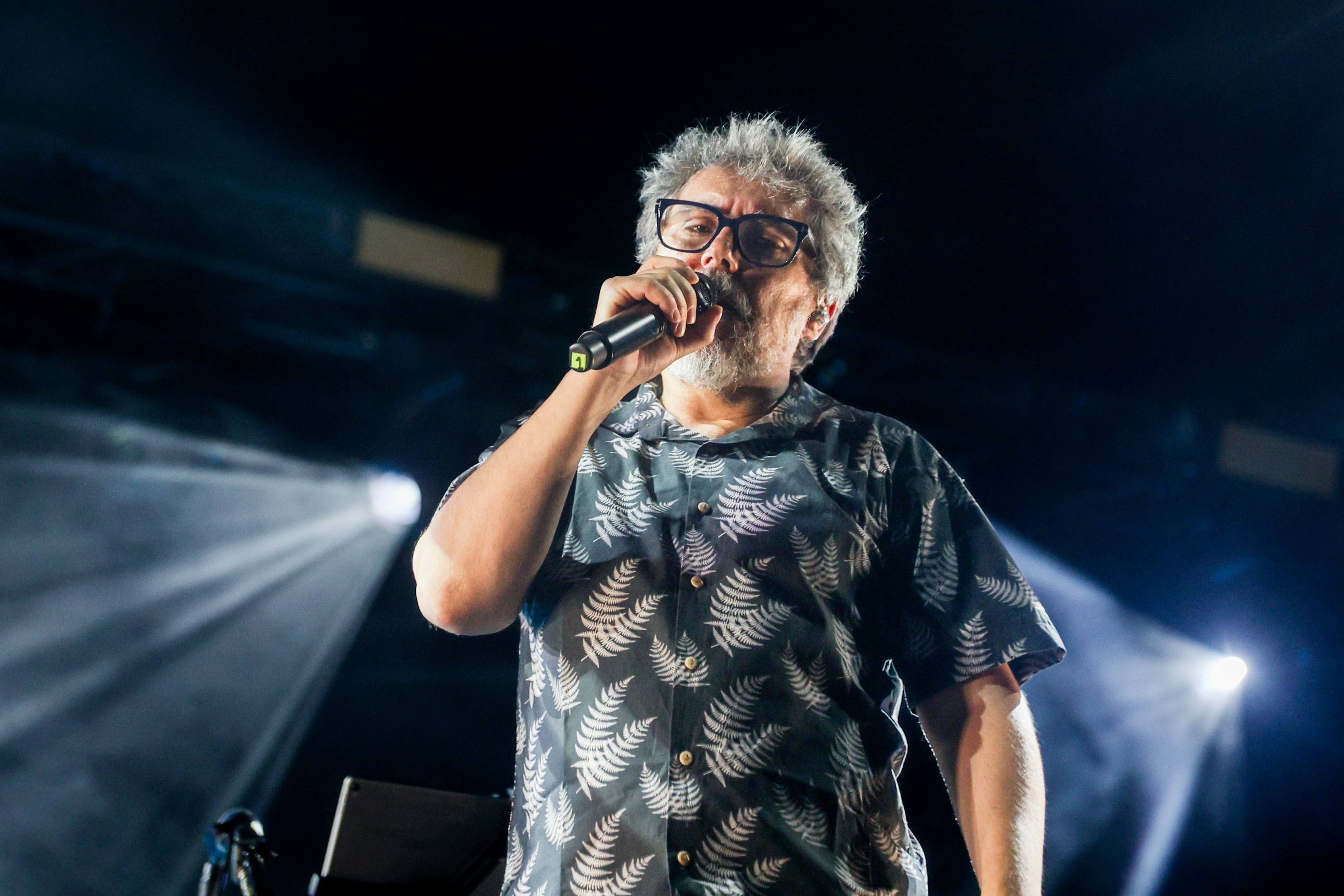 Iván Ferreiro, en las Noches del Botanico 2023.