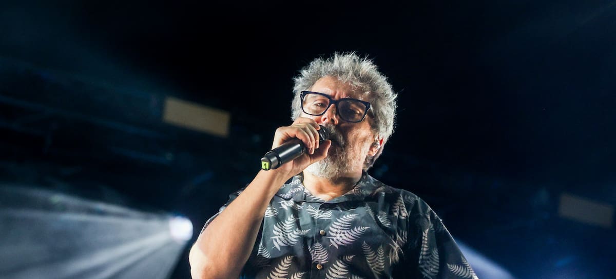 Iván Ferreiro, en las Noches del Botanico 2023.