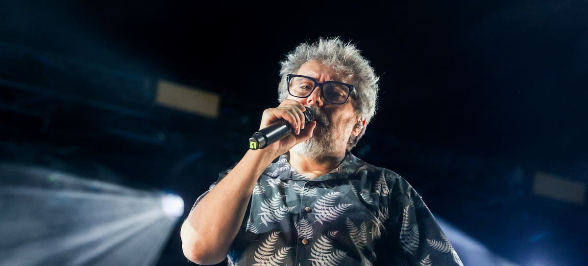 Iván Ferreiro, en las Noches del Botanico 2023.