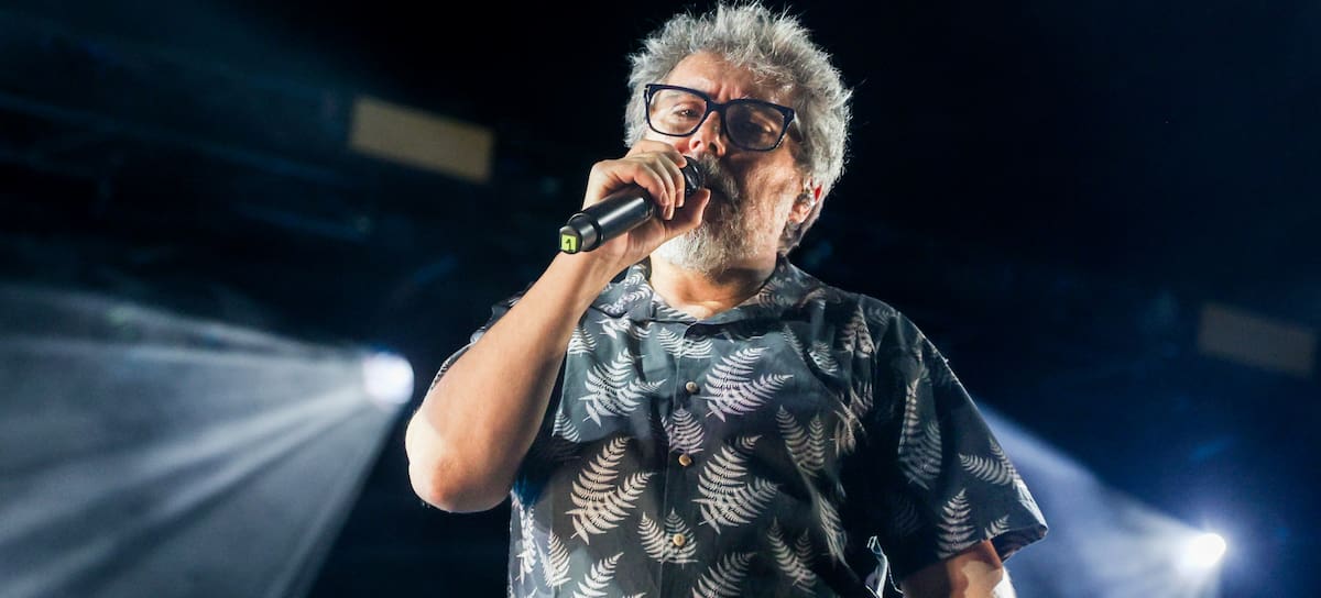 Iván Ferreiro, en las Noches del Botanico 2023.
