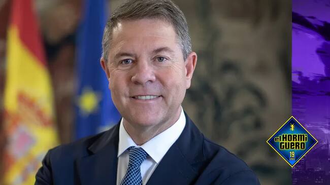 Emiliano García-Page en 'El Hormiguero'