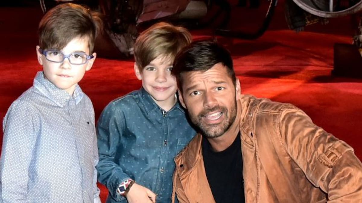 A Ricky Martin le gustaría que sus hijos "salgan del closet"