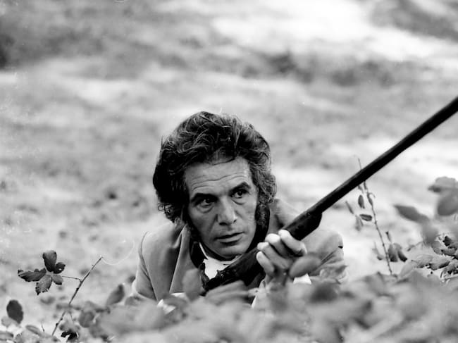 Francisco Rabal, en el rodaje de 'Goya'