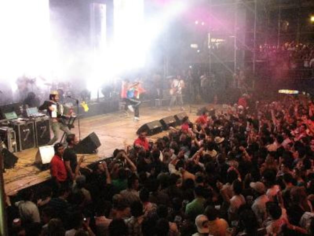 Concierto de Calle 13 Palmares 2009