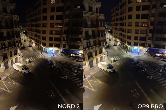 NORD 2 VS OP9 PRO (de noche)