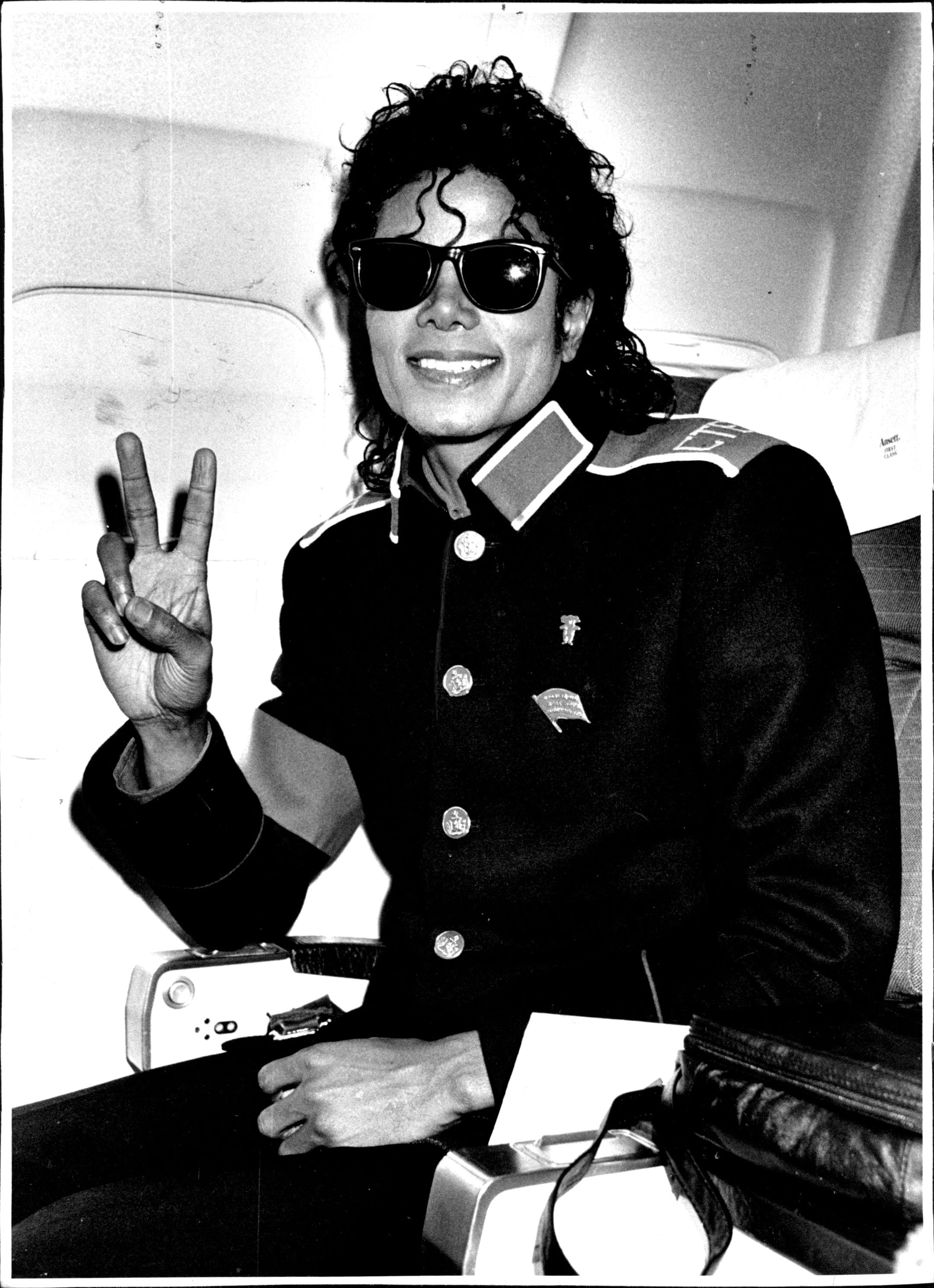 Michael Jackson desde Sydney en1987.