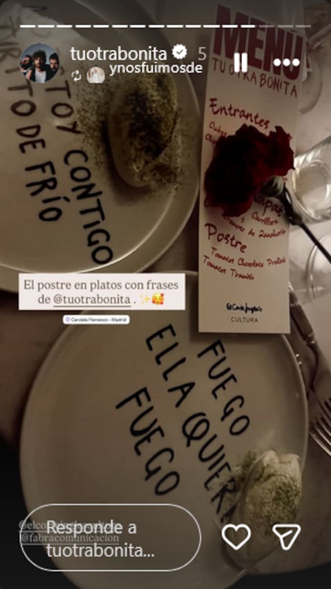 Tu otra bonita presenta su nuevo disco, 'Puta vida', en un restaurante de Madrid.
