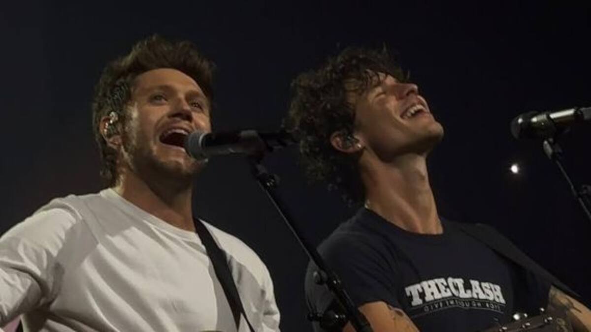 Niall Horan reaparece en vivo con Shawn Mendes y desata la locura en Londres