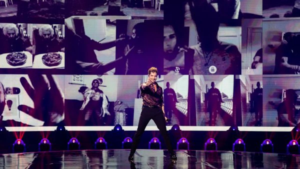 Así fue la actuación de David Bisbal en LOS40 Music Awards 2020 cantando Si tú la quieres