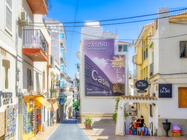 Calles del casco antiguo de Benidorm