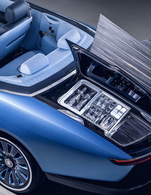 El Rolls-Royce Boat Tail, nuevo auto de Beyoncé y Jay-Z, cuenta con un frigobar con temperatura exacta para su champagne favorito