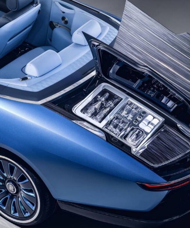 El Rolls-Royce Boat Tail, nuevo auto de Beyoncé y Jay-Z, cuenta con un frigobar con temperatura exacta para su champagne favorito