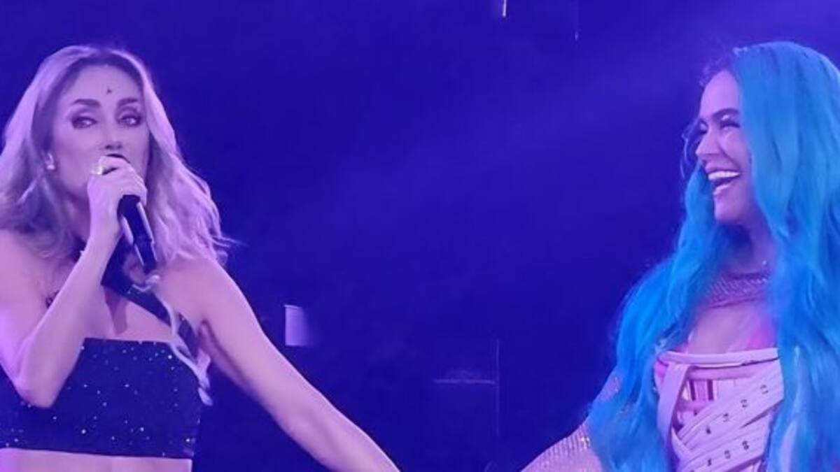 Karol G Y Anahí cantaron juntas un tema de RBD