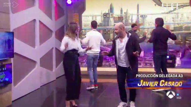 Nuria Roca en el baile de &#039;El Hormiguero&#039;