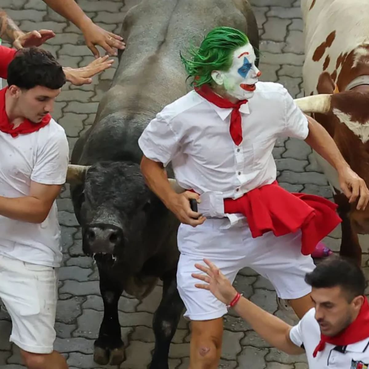 ¿Quién es el Joker que se ha colado en los Sanfermines? Así es el joven que ha terminado siendo detenido