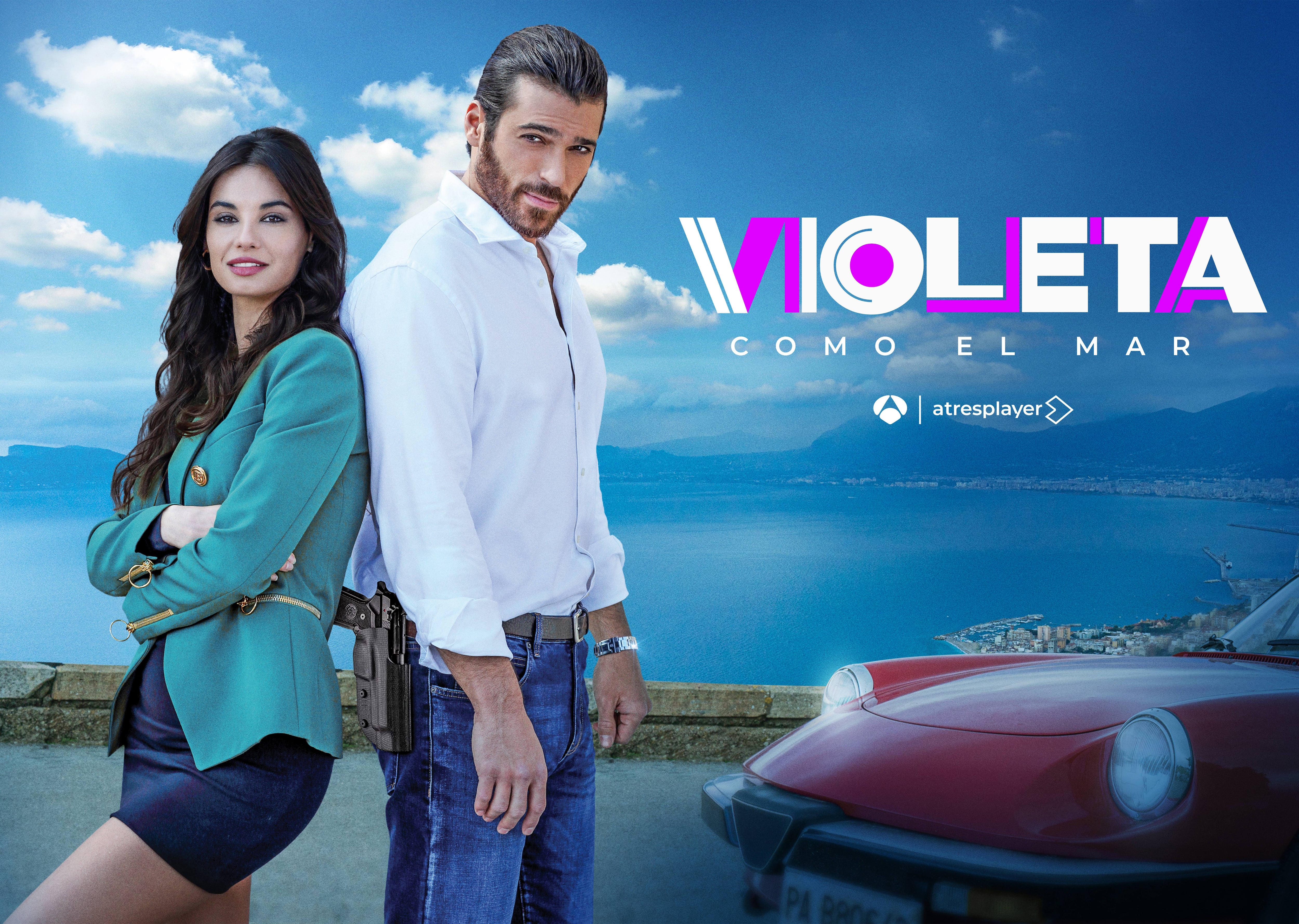 Póster oficial de &#039;Violeta como el mar&#039;