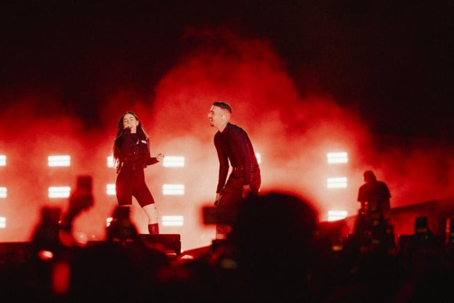 Nicki Nicole y Rels B en el Foro Sol de México