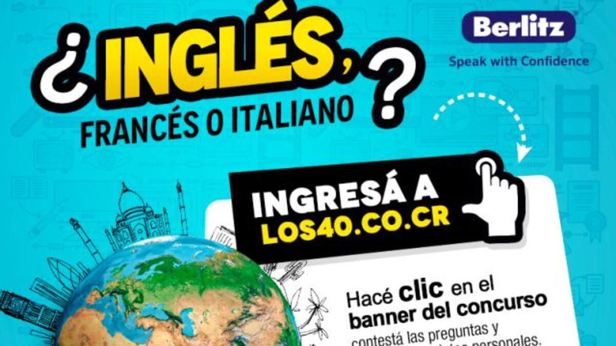 ¡Los 40 te pone a hablar otro idioma!