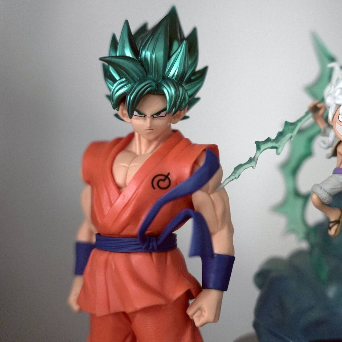 Encuentro de dioses: Goku y Luffy posan para ti en sus formas definitivas