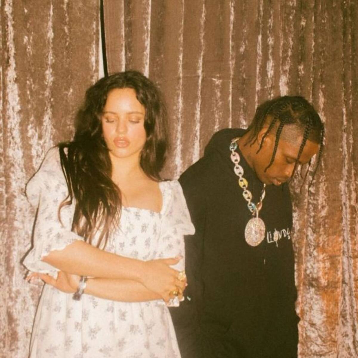 Rosalía y Travis Scott en remix de 'Highest In The Room'