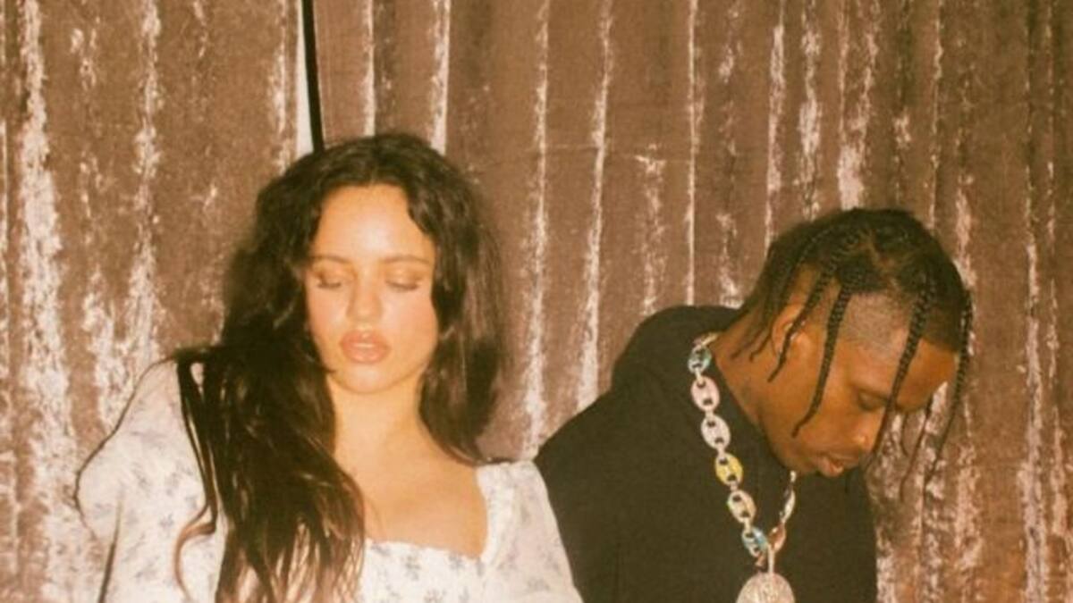 Rosalía y Travis Scott en remix de 'Highest In The Room'