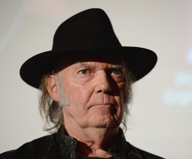 Neil Young, en un retrato de 2014.