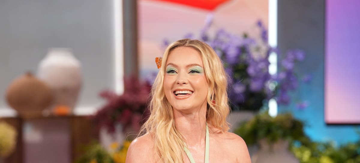 Zara Larsson en el programa 'The Jennifer Hudson Show', el 24 de febrero de 2026.