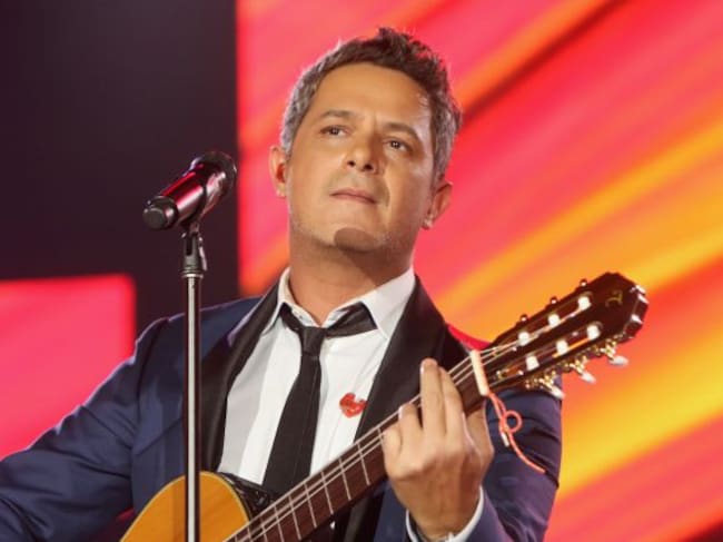 Alejandro Sanz, en la gala de los premios Grammy Latinos en 2015.