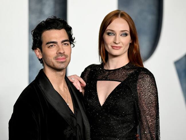 Joe Jonas y Sophie Turner en la fiesta de Vanity Fair tras Los Oscars de 2023