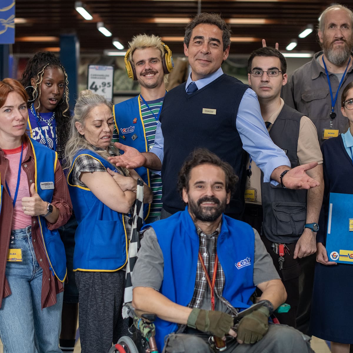 Así es 'El Supermercado' la nueva serie de Pablo Chiapella (con tintes de 'Superstore') que une a Movistar Plus con Prime Video