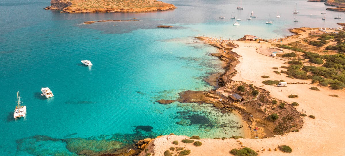 Ibiza, uno de los destinos más visitados del Mediterráneo.